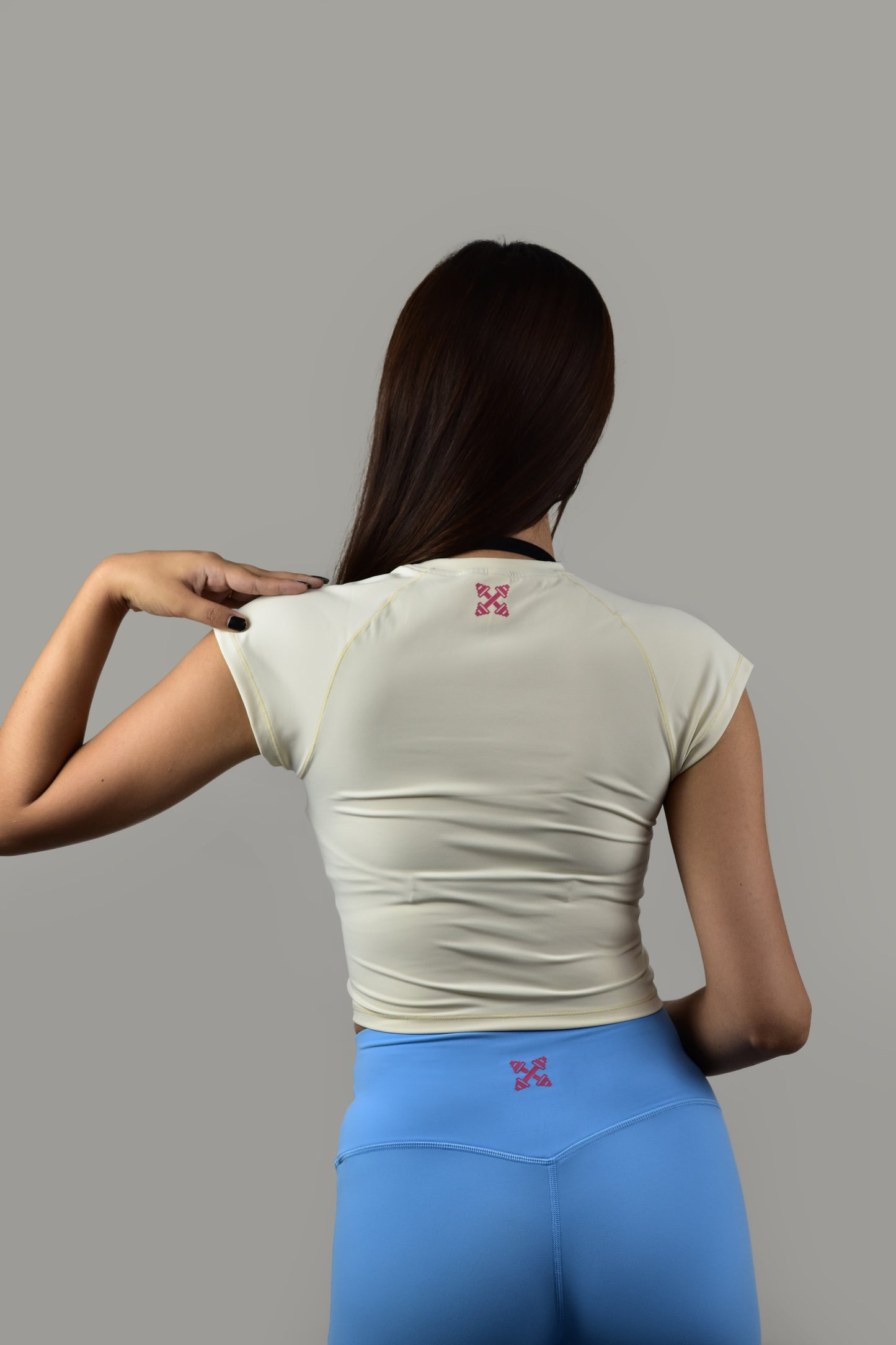 Seamless white t-shirt