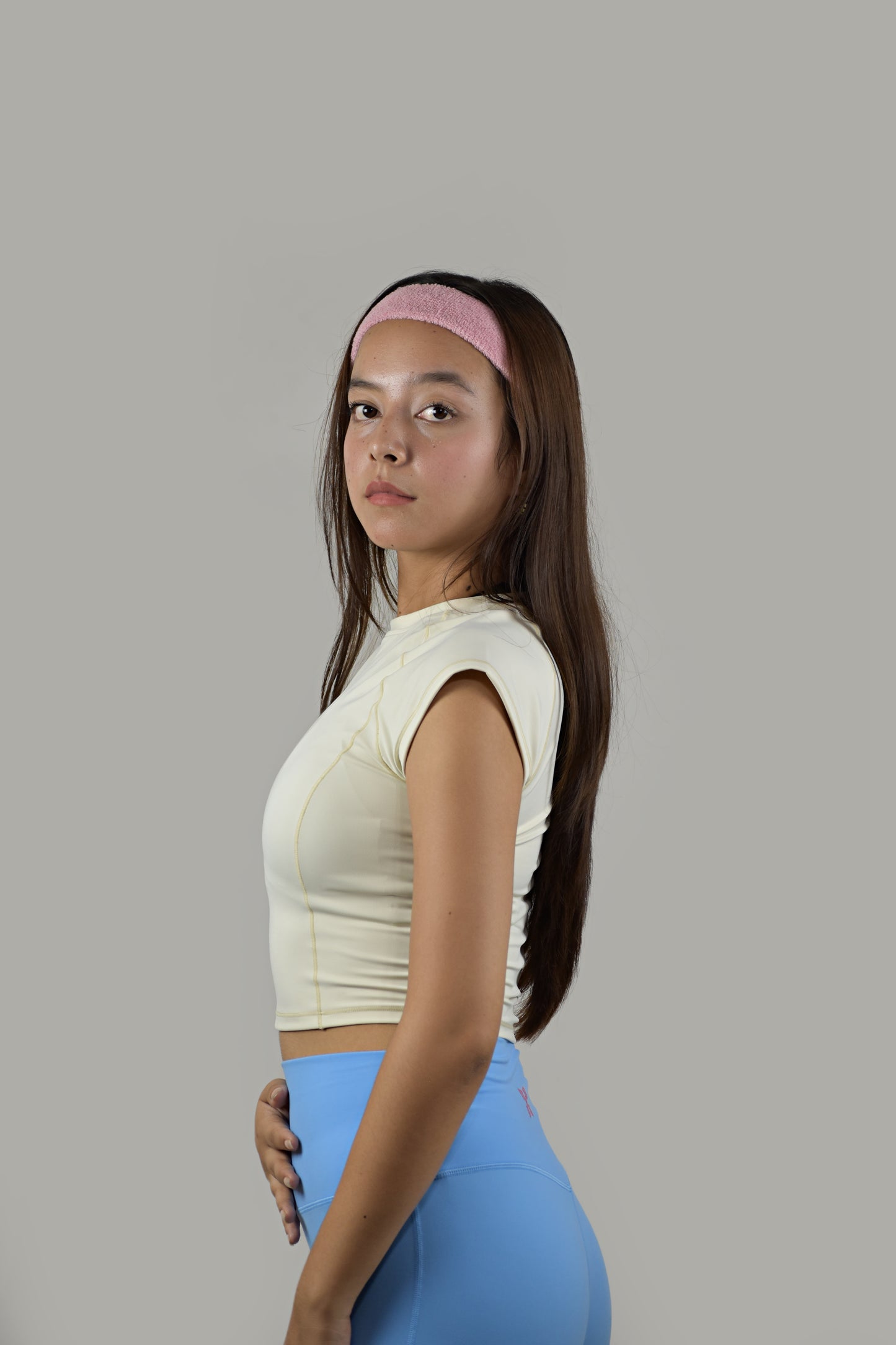 Seamless white t-shirt