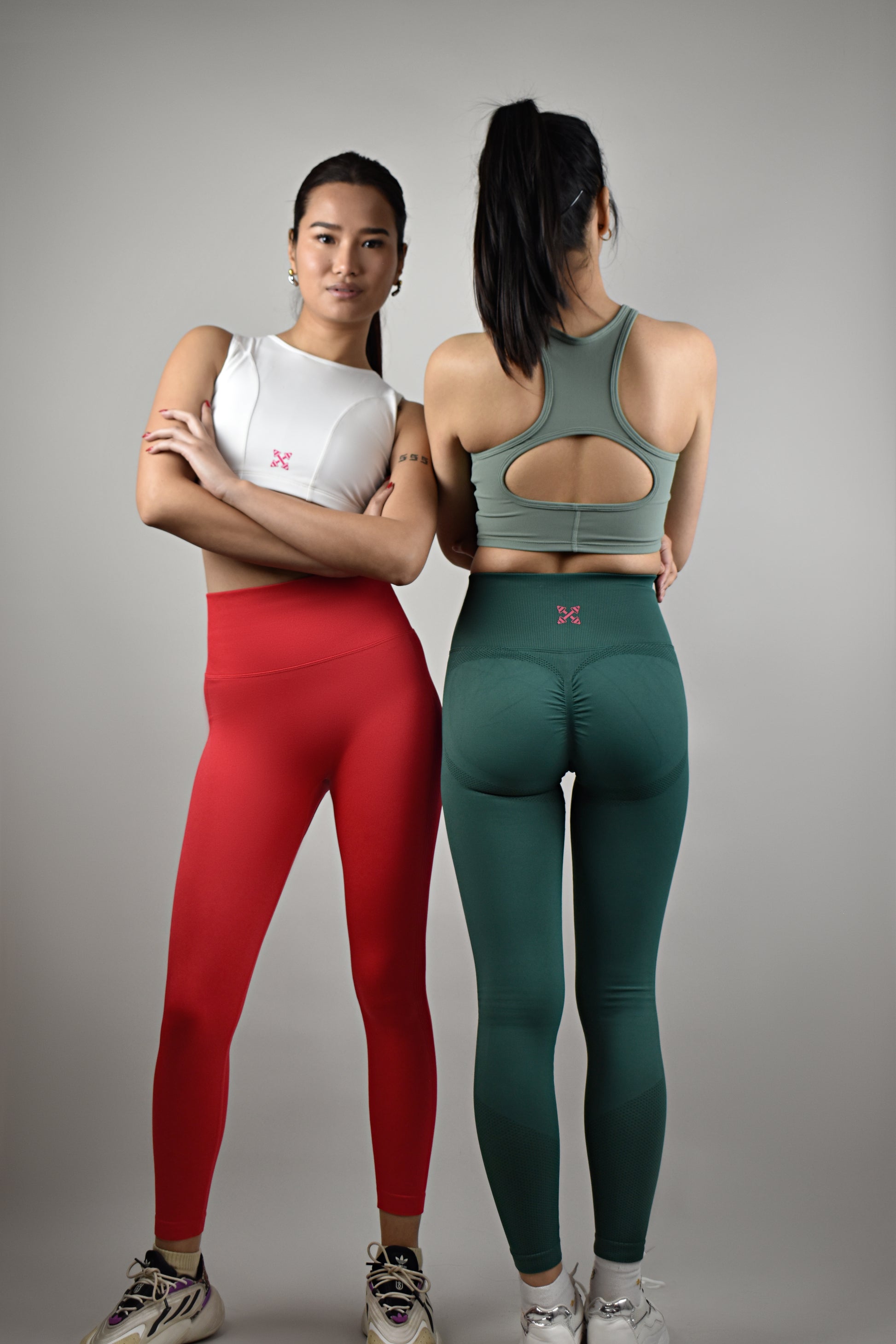 Open back Gym crop top