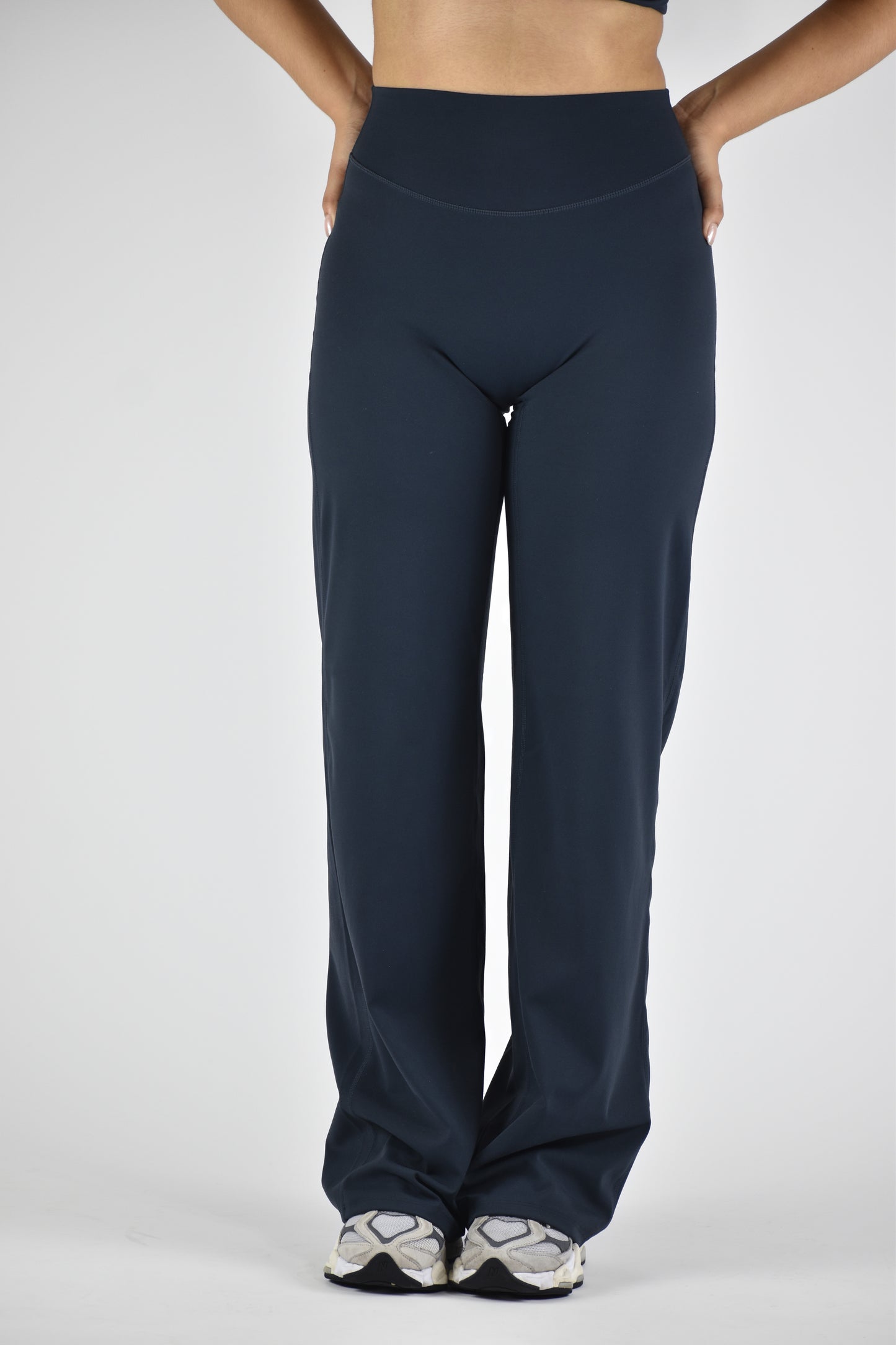 Sculpted Straight Leg Bottoms - Blueberry