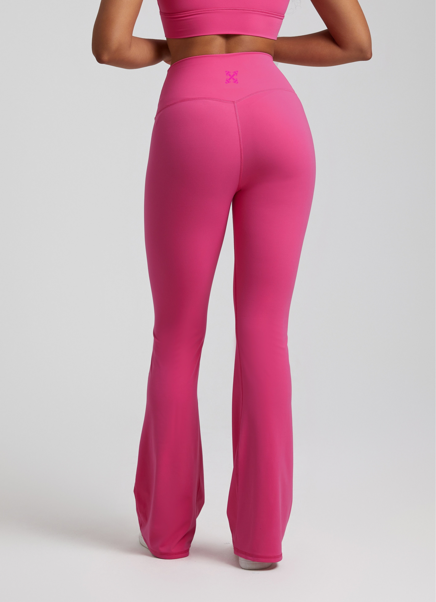 Ultimate High-Waisted Bootcut Leggings - Barbie Pink