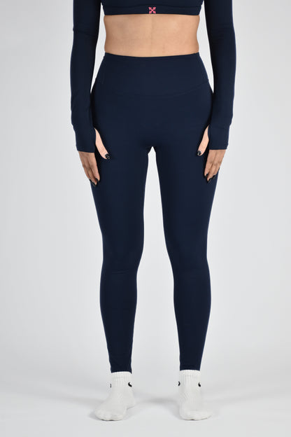 Limitless High Waisted Seamless Leggings - Dark Blue