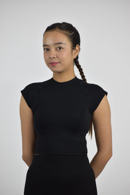 Everyday Seamless T-shirt - Black Solid