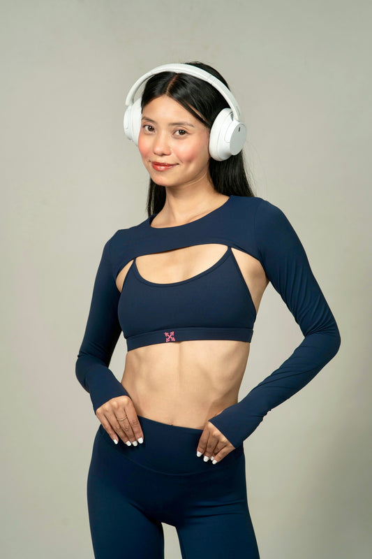 Shrug-On Top - Dark Blue