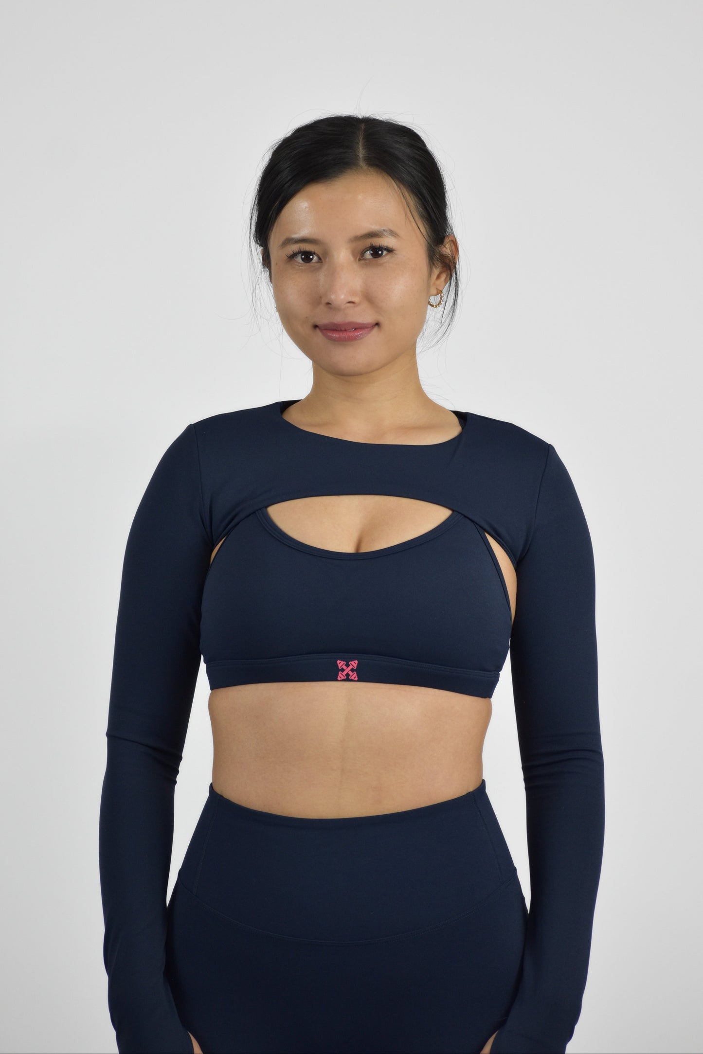 Shrug-On Top - Dark Blue