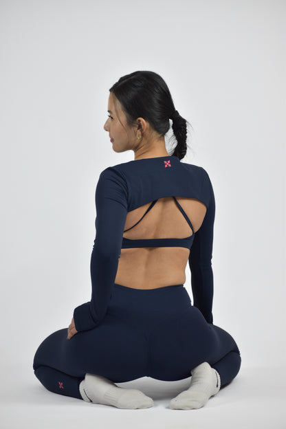 Limitless High Waisted Seamless Leggings - Dark Blue