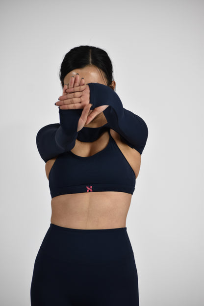 Shrug-On Top - Dark Blue