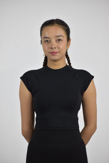 Everyday Seamless T-shirt - Black Solid