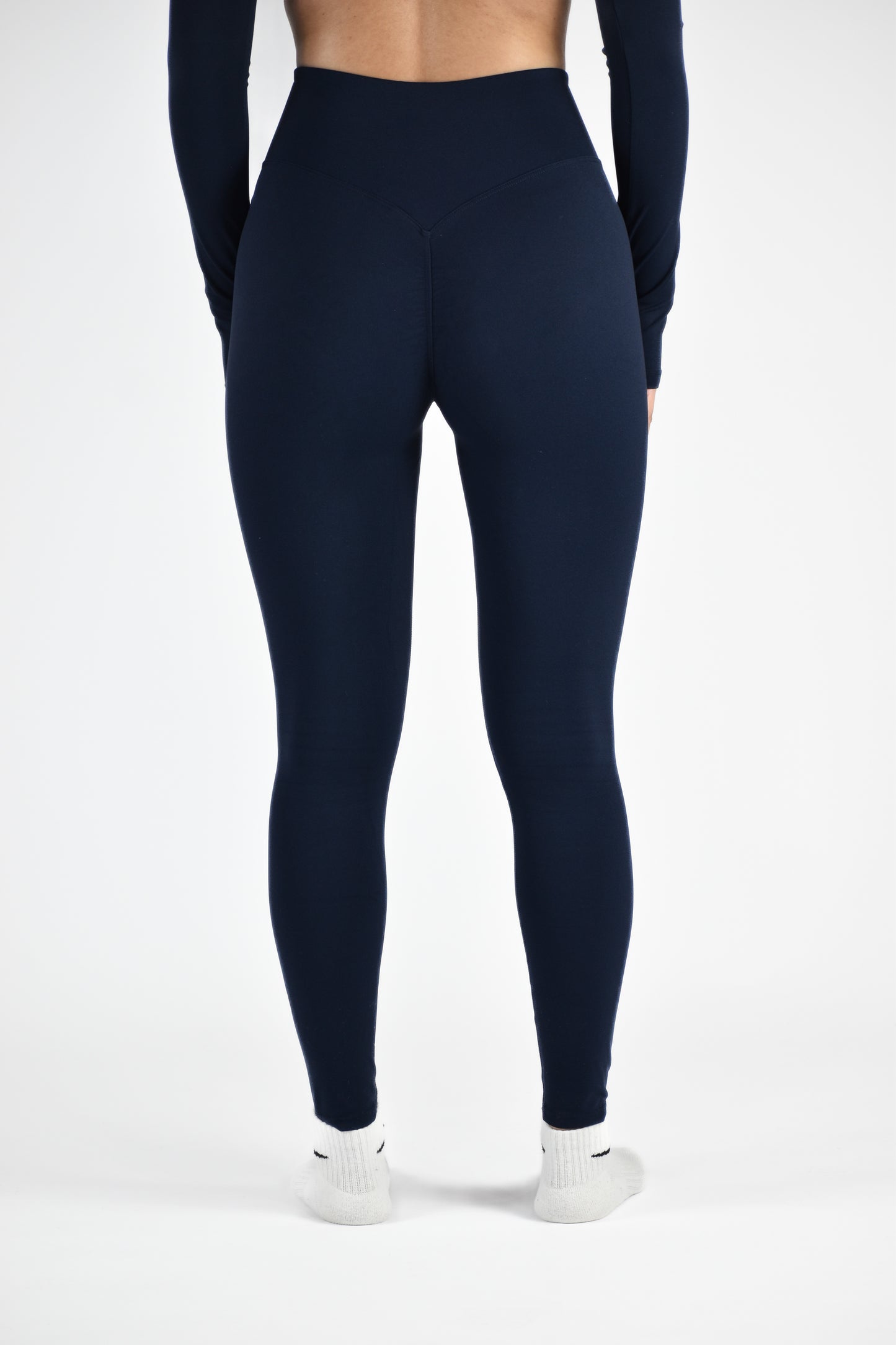 Limitless High Waisted Seamless Leggings - Dark Blue