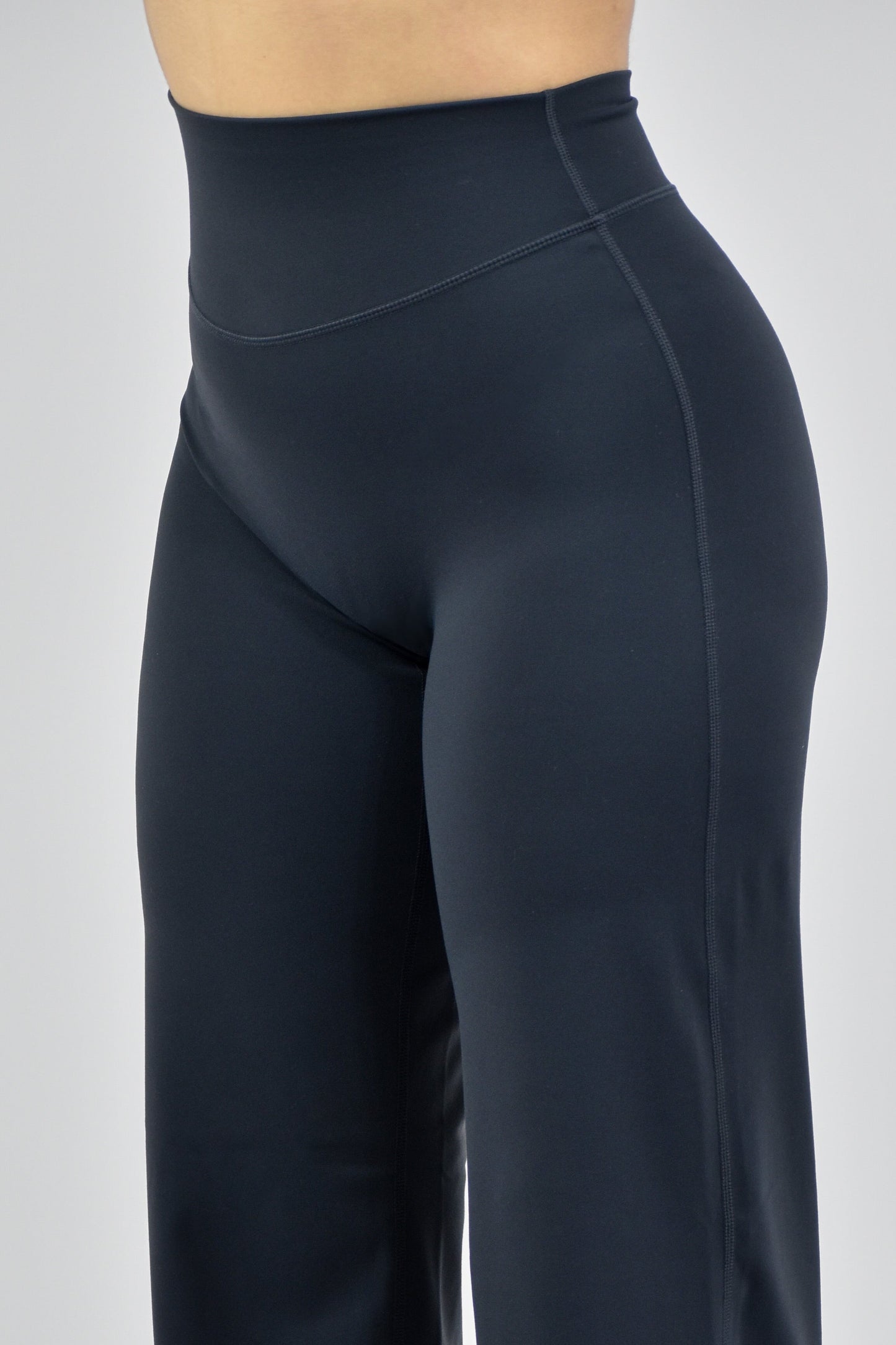 Sculpted Straight Leg Bottoms - Blueberry