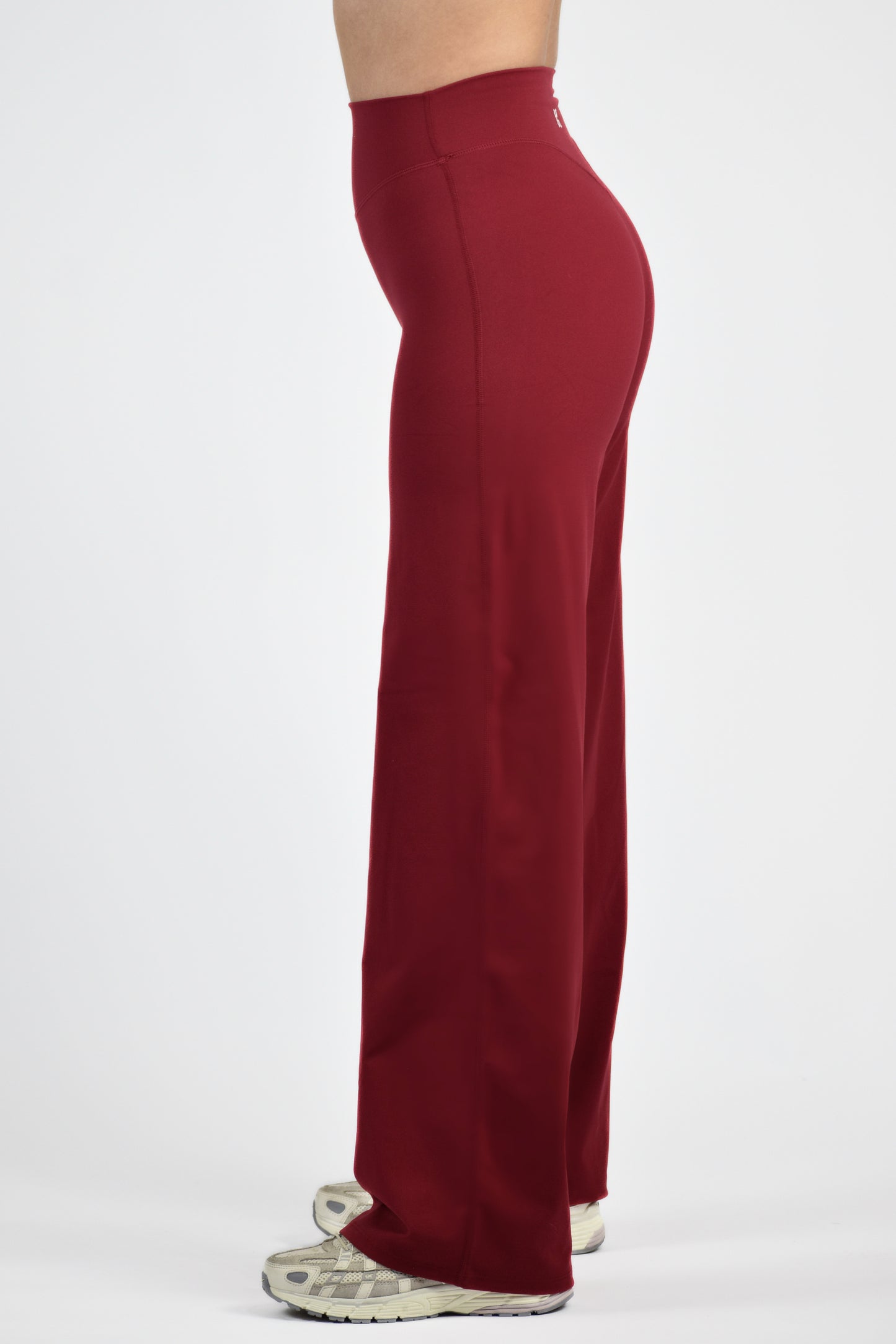 Sculpted Straight Leg Bottoms - Red Rumba