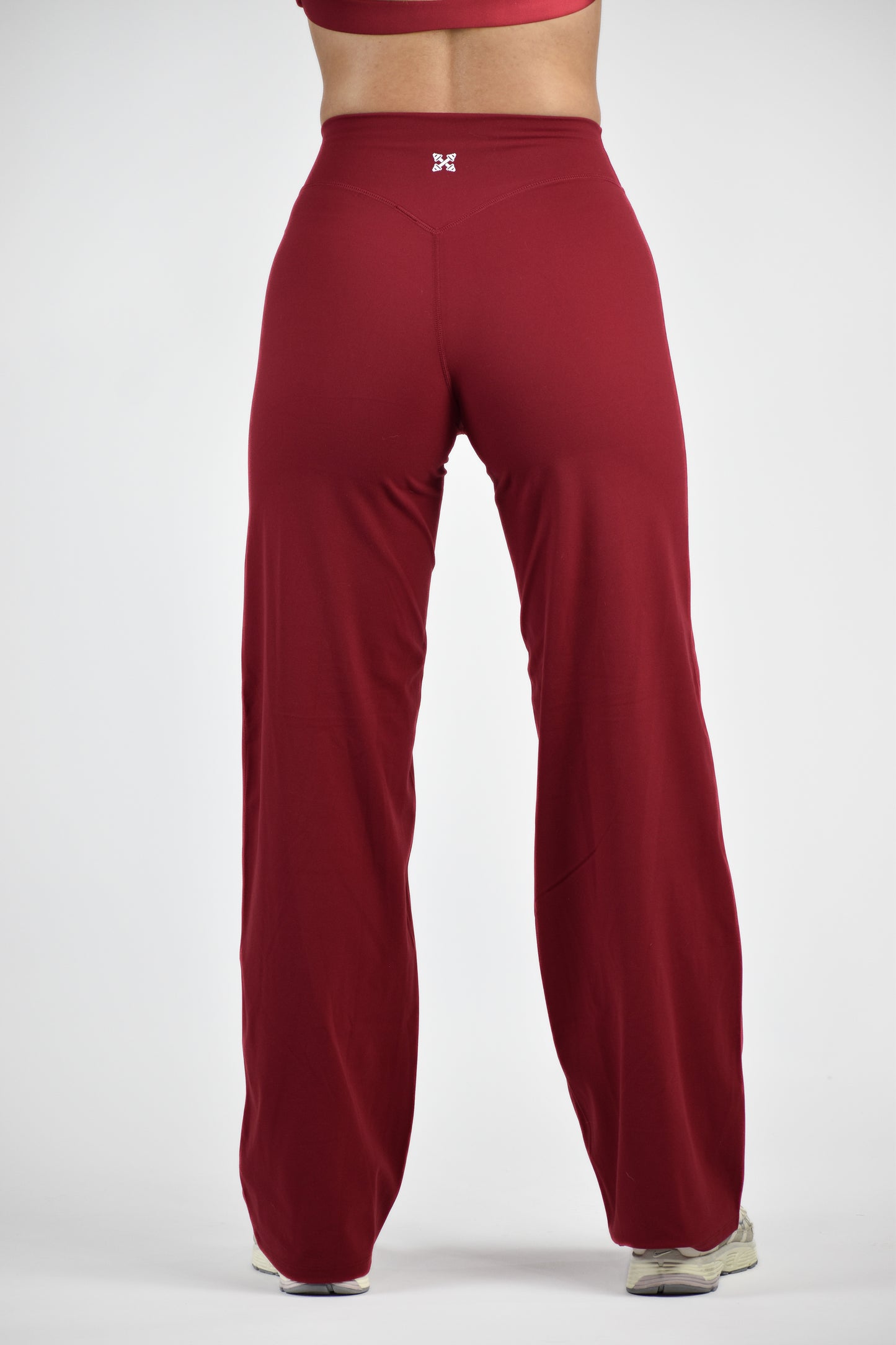 Sculpted Straight Leg Bottoms - Red Rumba